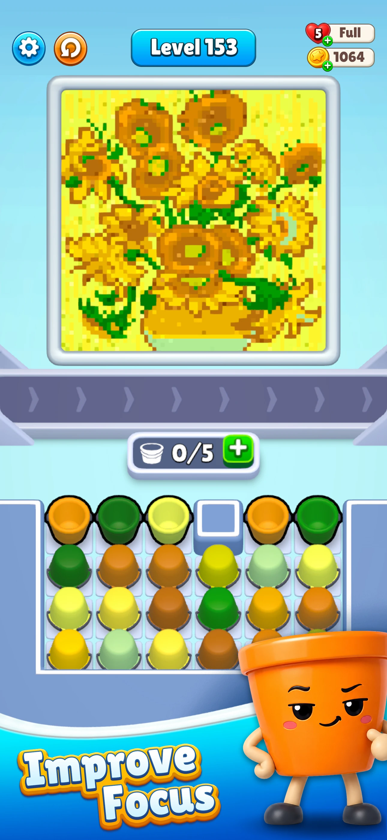 Sand Out Blitz gameplay screenshot 5 — sand physics puzzle level
